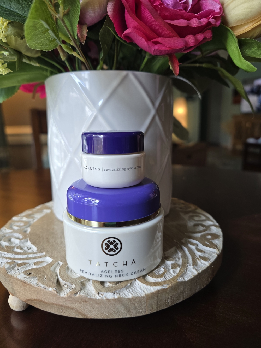 TATCHA Ageless Revitalizing Neck Cream & Revitalizing Eye Cream - You Get Both